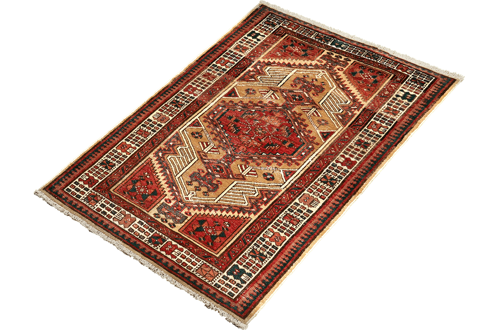 Heritage — Hand-knotted, 101x175 cm, Brown, 100% Virgin Wool | View 5