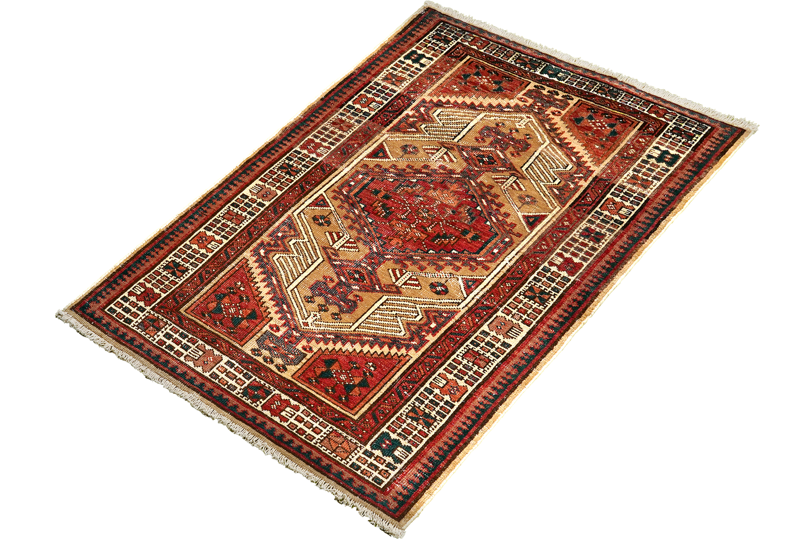 Heritage Zand — Handgefertigt, 175x101 cm, Beige, 100% Virgin Wool | View 6