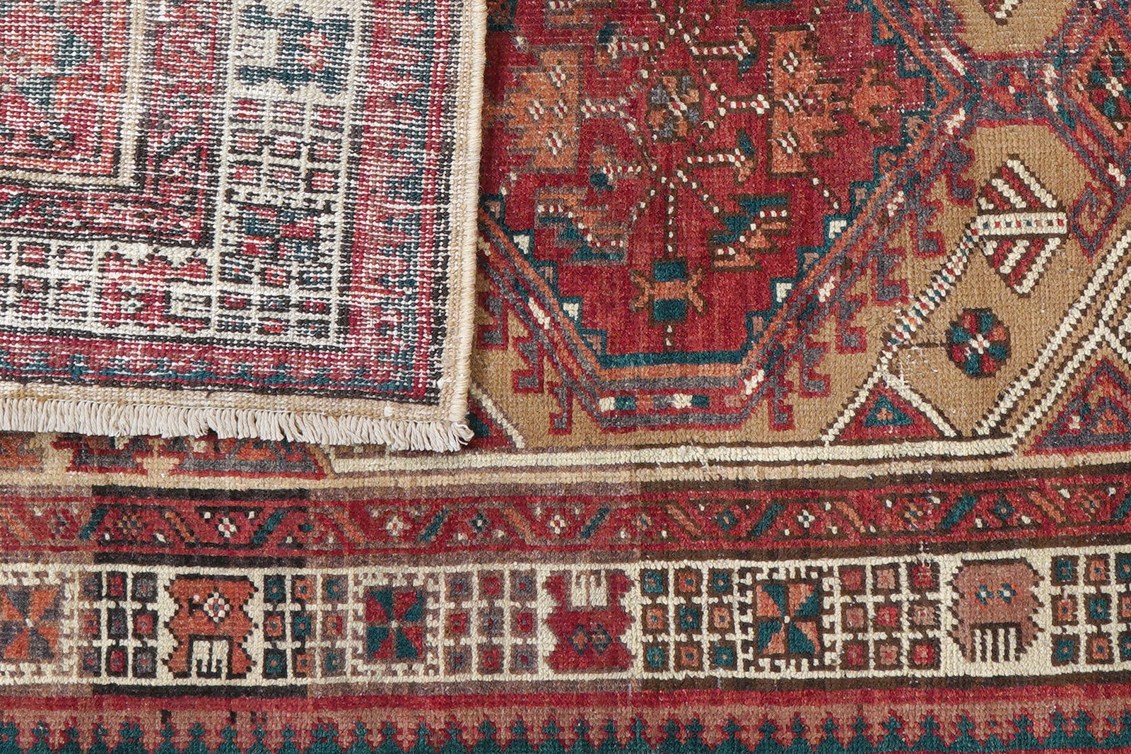 Heritage Zand — Handgefertigt, 175x101 cm, Beige, 100% Virgin Wool | View 8