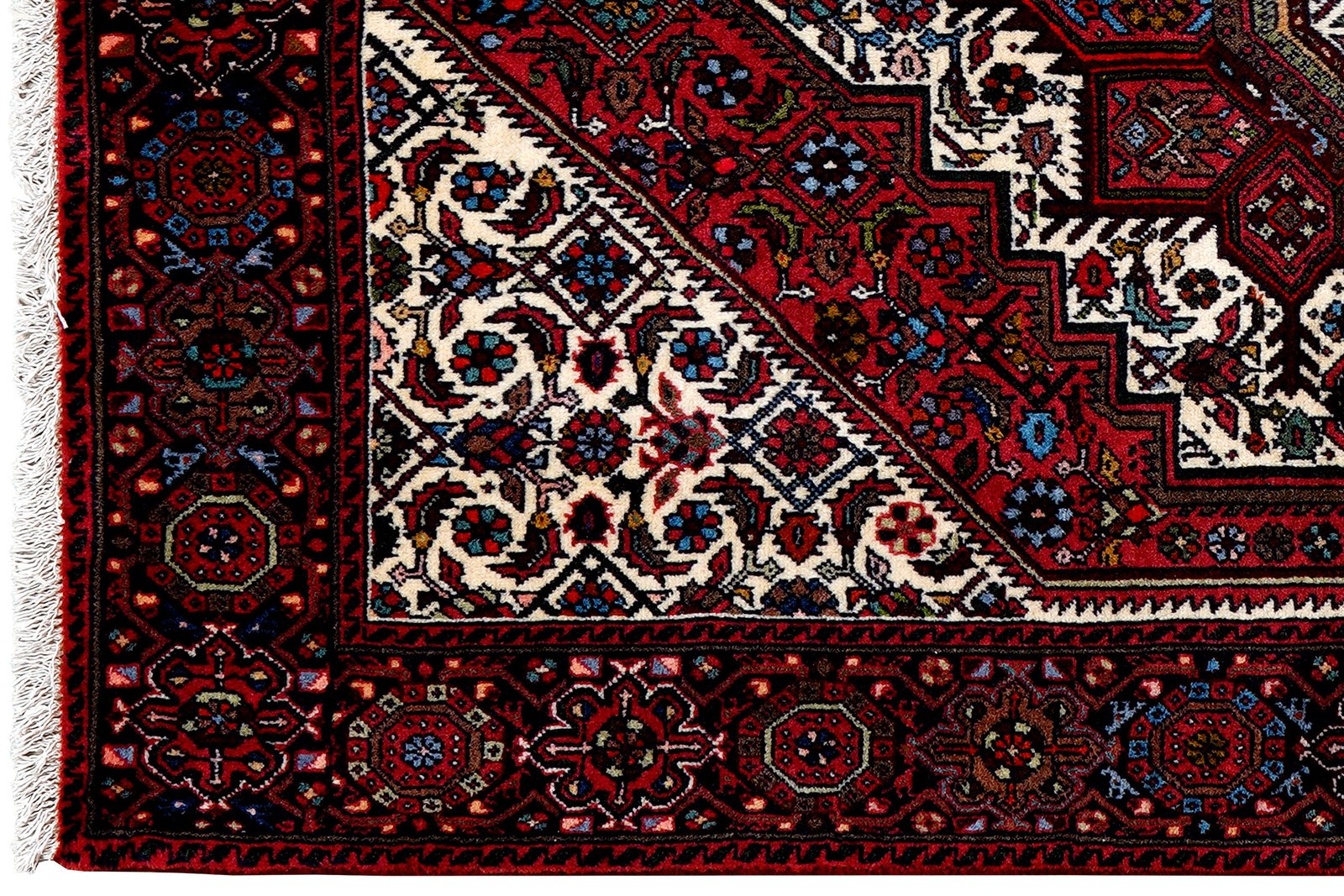 Goltuk — Hand-knotted, 101x151 cm, Red, 100% Virgin Wool | View 3