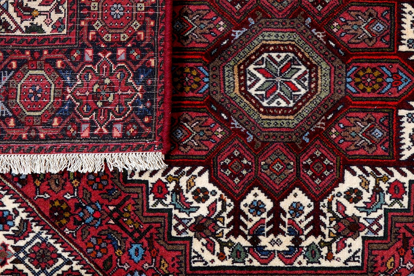 Goltuk — Hand-knotted, 101x151 cm, Red, 100% Virgin Wool | View 7
