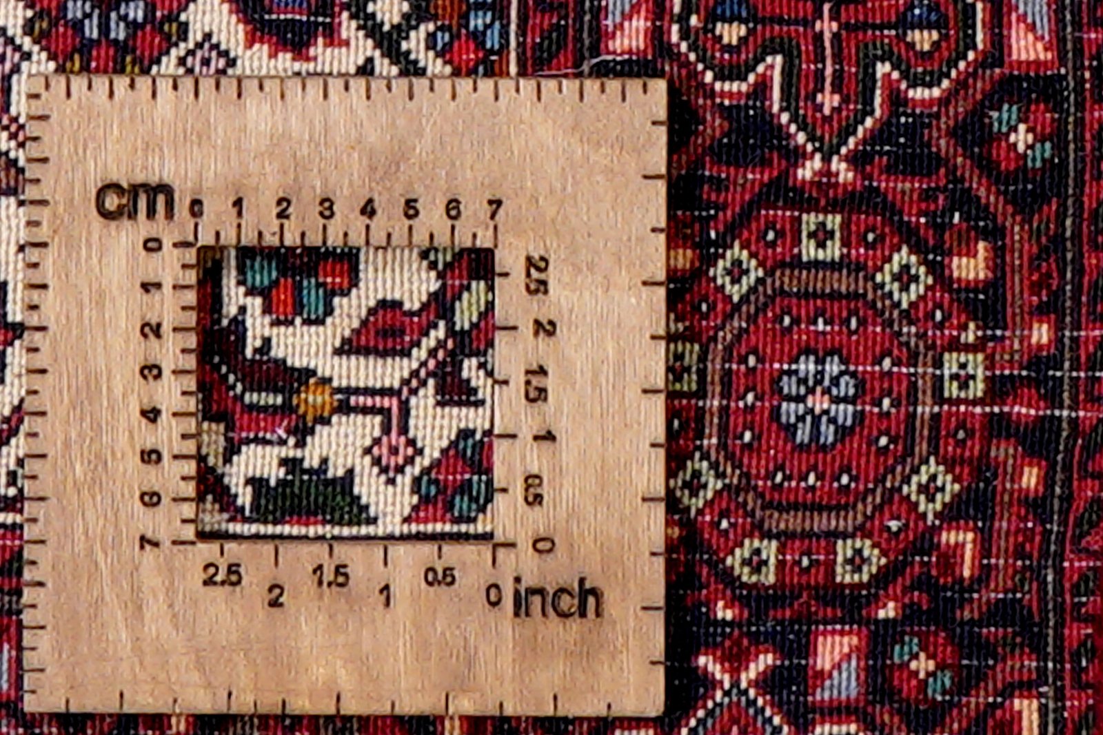 Goltuk — Hand-knotted, 101x151 cm, Red, 100% Virgin Wool | View 8