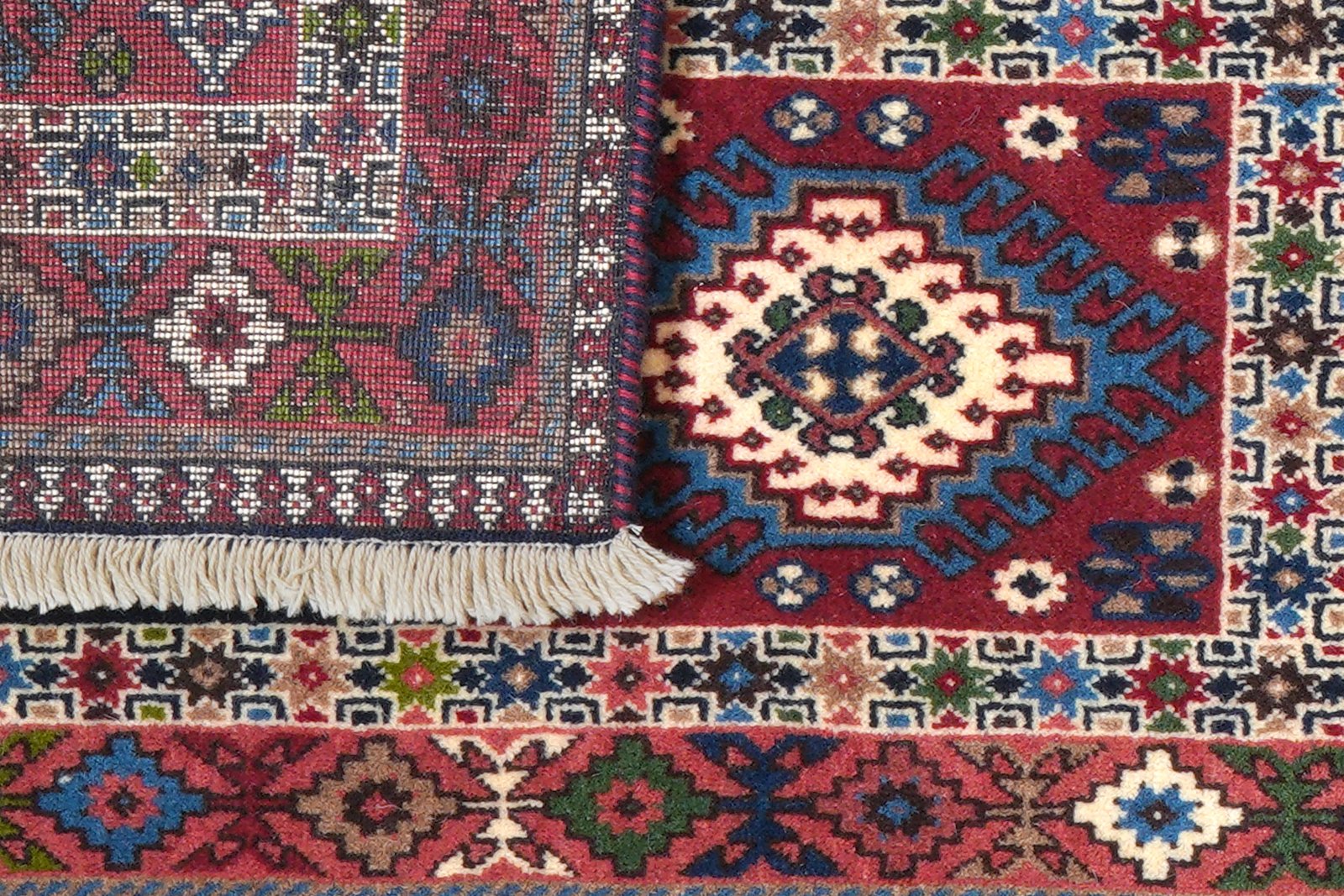 Yalameh — Hand-knotted, 82x290 cm, Multicolor, 100% Virgin Wool | View 7