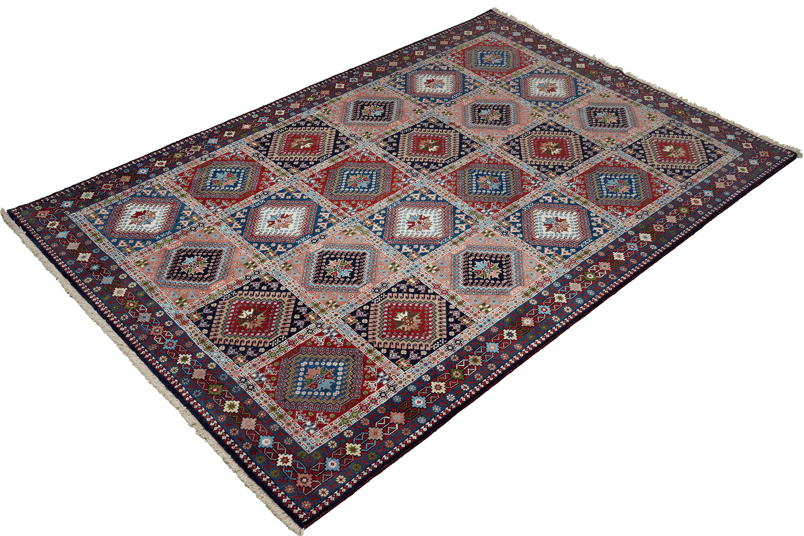 Yalameh — Hand-knotted, 199x297 cm, Multicolor, 100% Virgin Wool | View 5