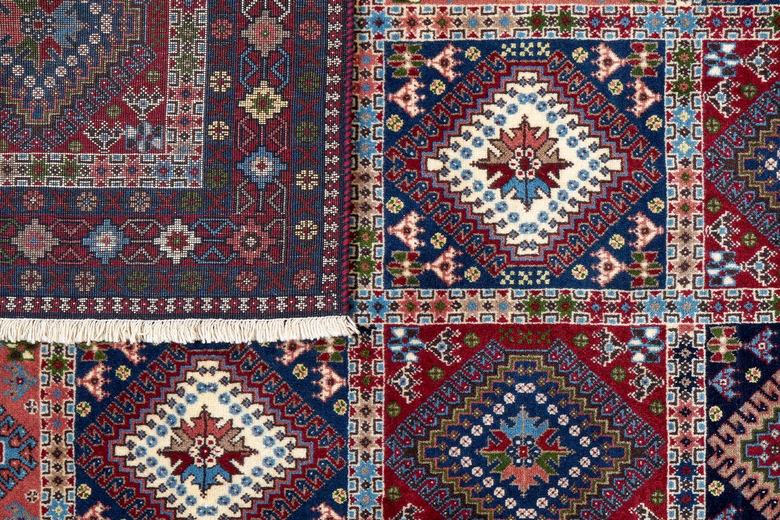 Yalameh — Hand-knotted, 199x297 cm, Multicolor, 100% Virgin Wool | View 7