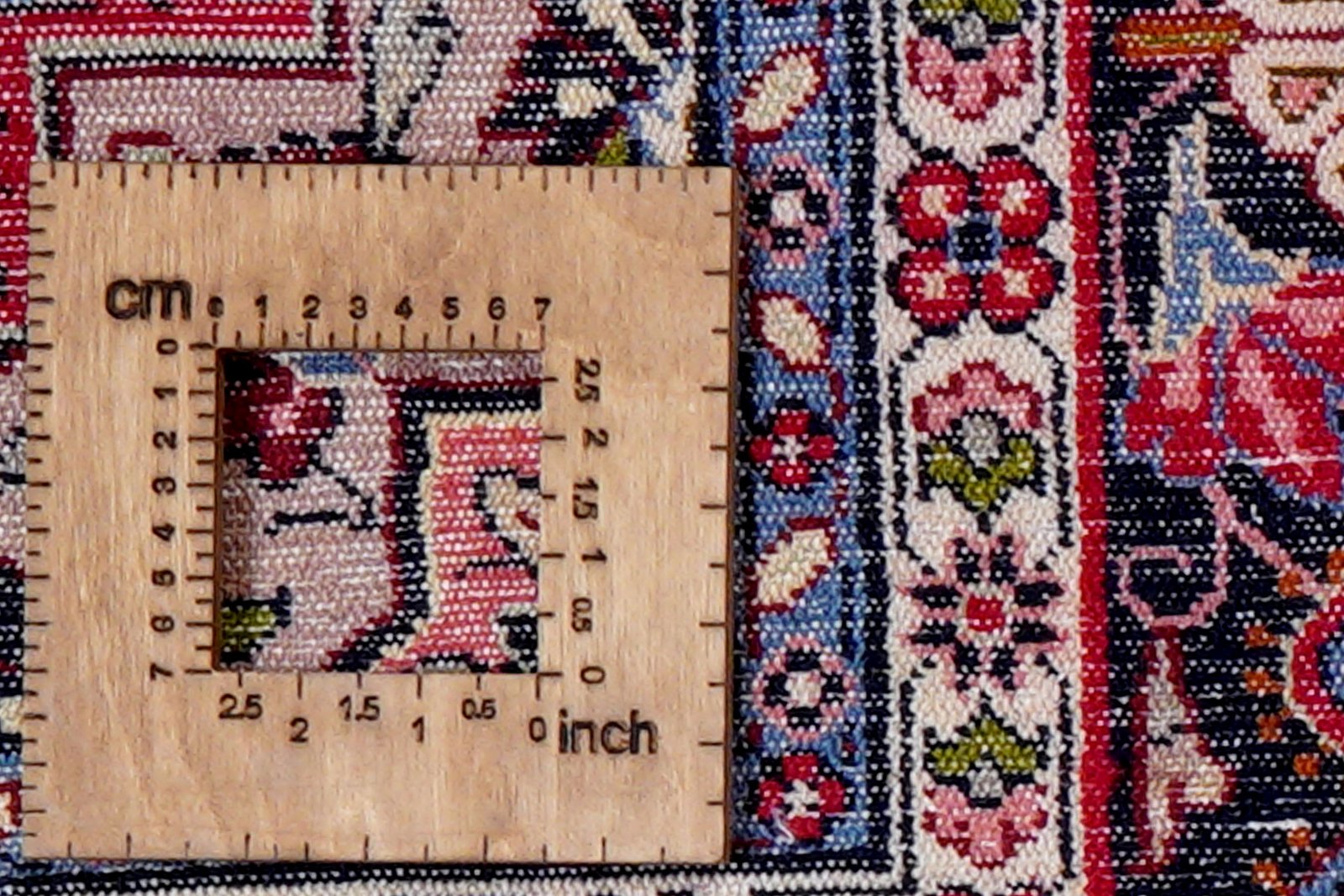 Mehreban — Hand-knotted, 208x310 cm, Red, 100% Virgin Wool | View 8
