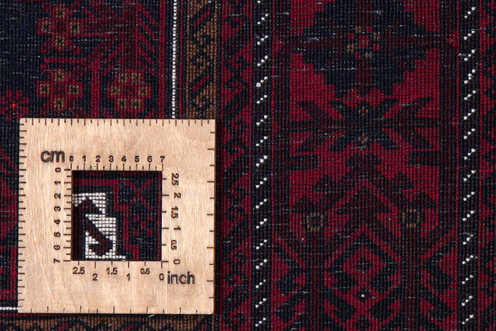 Belutch — Hand-knotted, 113x224 cm, Blue, 100% Virgin Wool | View 8