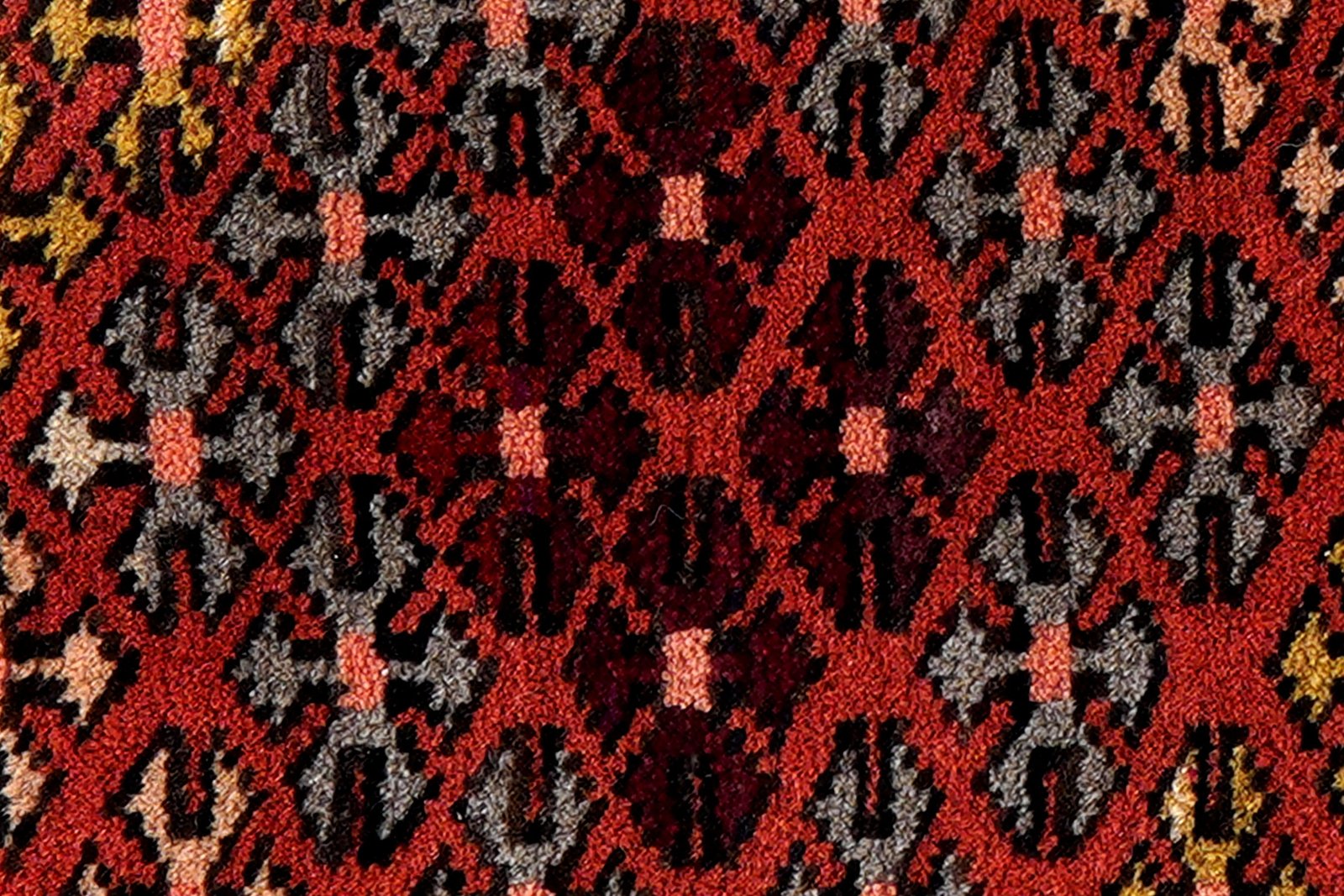 Namakdan — Hand-knotted, 53x46 cm, Red, 100% Virgin Wool | View 5
