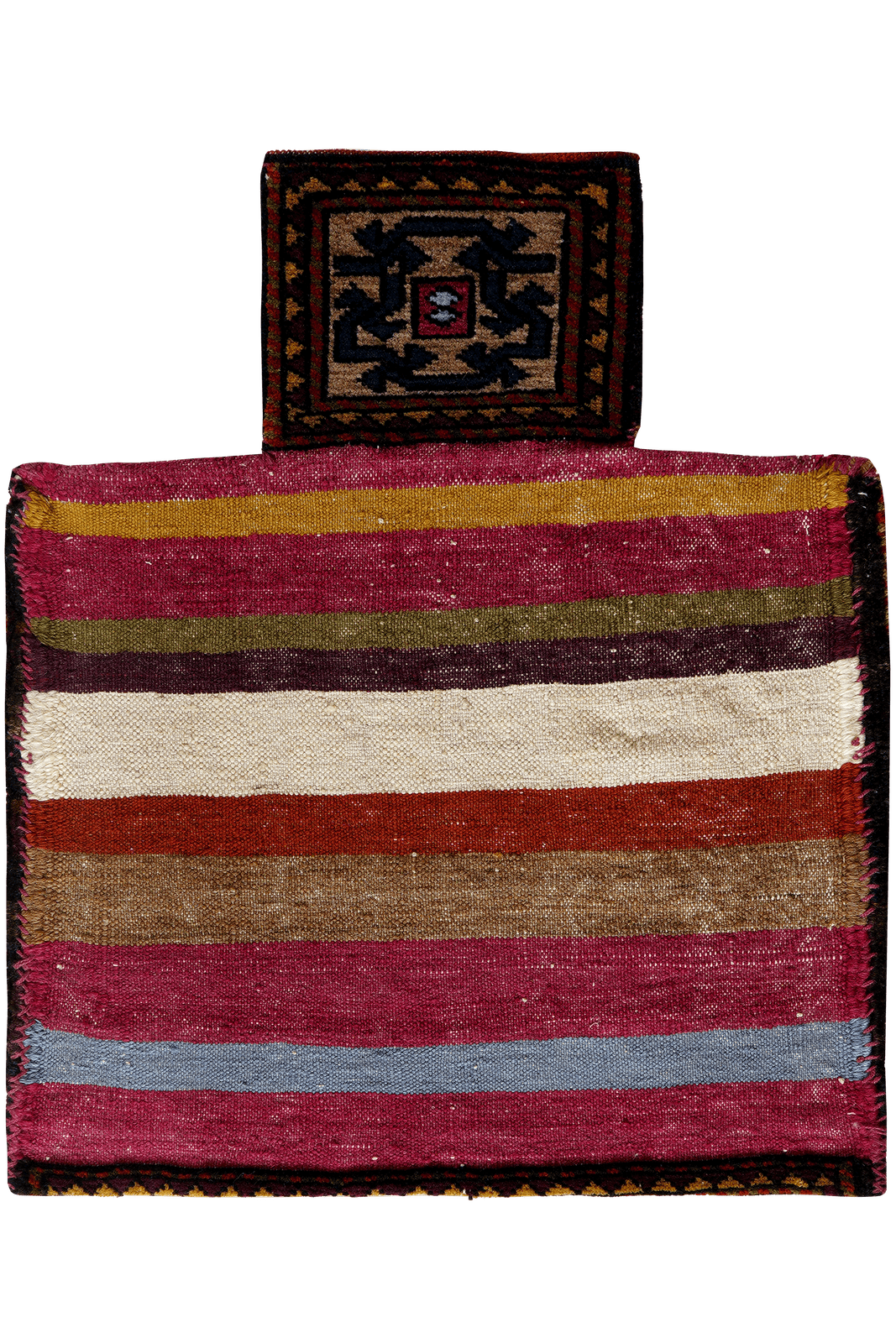 Namakdan — Hand-knotted, 53x47 cm, Red, 100% Virgin Wool | View 3