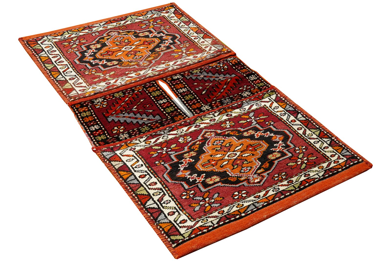 Khorjin — Handmade, 53x128 cm, Red, 100% Virgin Wool | View 5