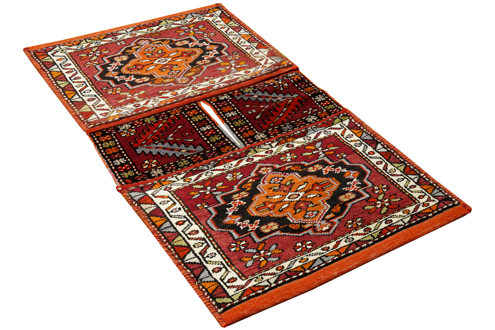 Khorjin — Handgefertigt, 128x53 cm, Beige, 100% Virgin Wool | View 4