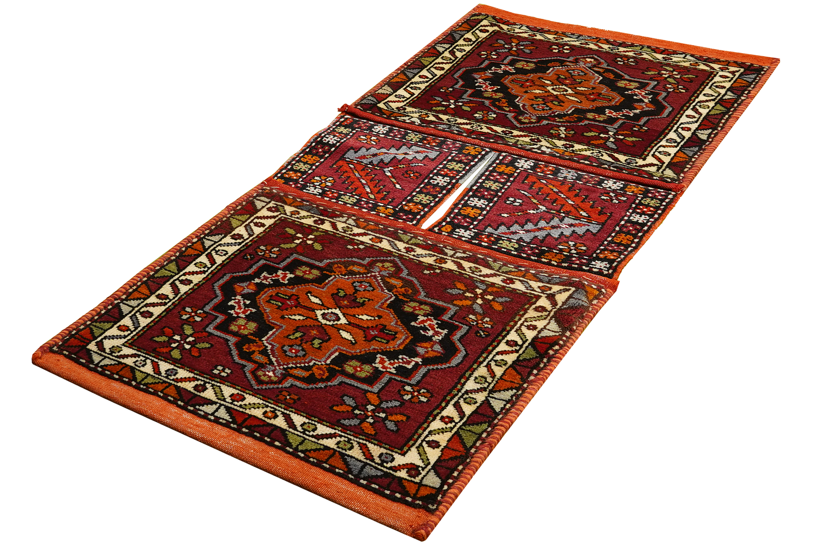 Khorjin — Handgefertigt, 128x53 cm, Beige, 100% Virgin Wool | View 5
