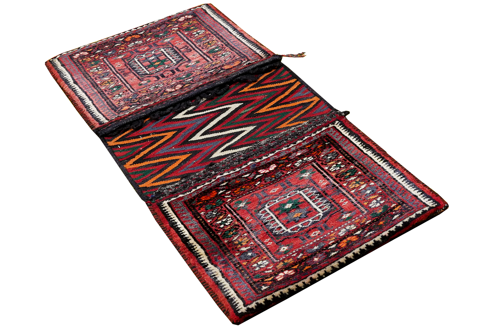 Khorjin — Handgefertigt, 74x40 cm, Rot, 100% Virgin Wool | View 4
