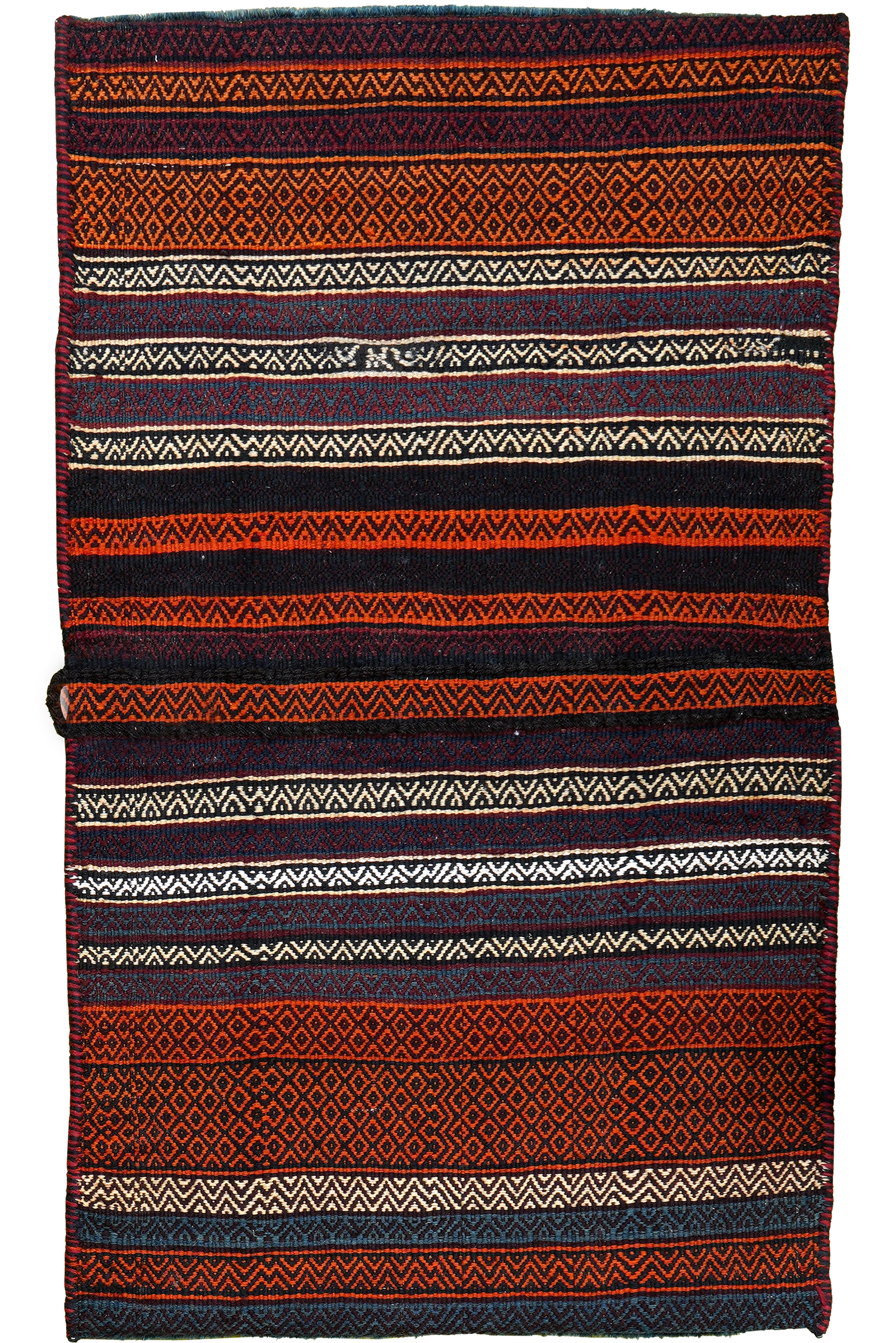 Khorjin — Handgefertigt, 100x64 cm, Beige, 100% Virgin Wool | Detail view