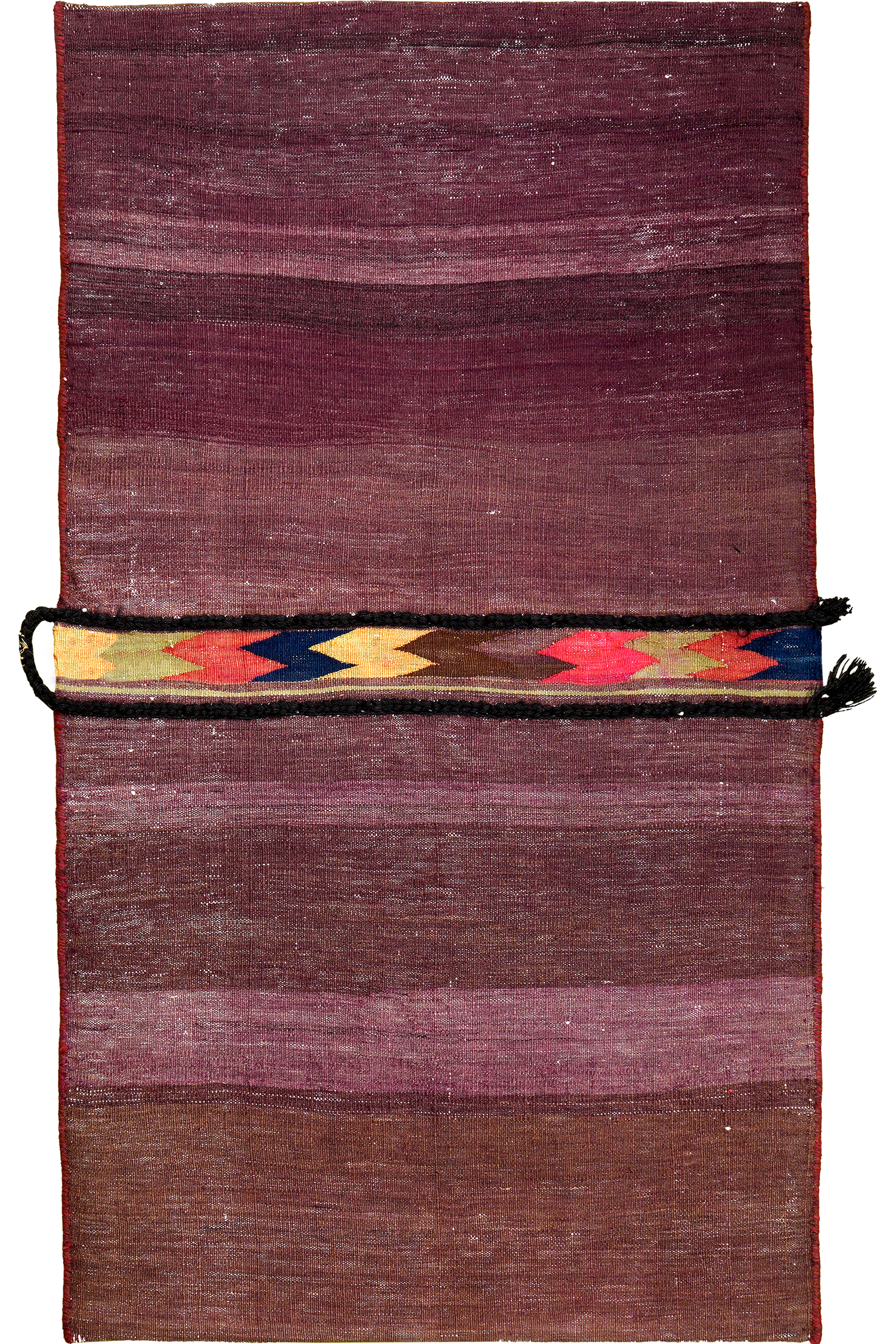 Khorjin — Handgefertigt, 107x78 cm, Blau, 100% Virgin Wool | Detail view