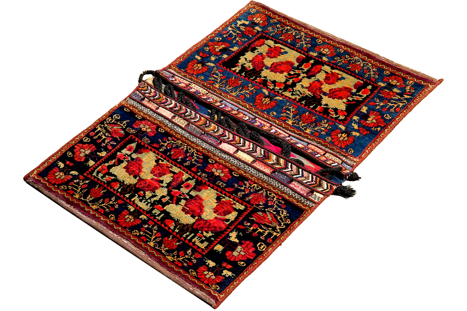 Khorjin — Handgefertigt, 107x78 cm, Blau, 100% Virgin Wool | View 5
