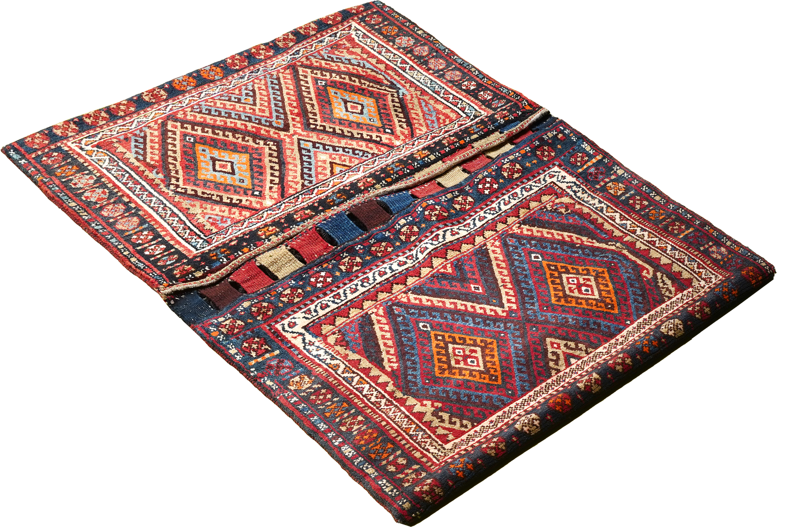 Khorjin — Handgefertigt, 147x104 cm, Blau, 100% Virgin Wool | View 4
