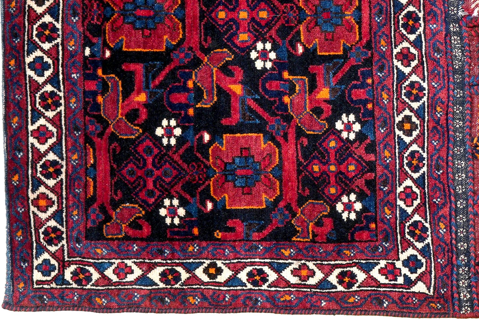 Khorjin — Handmade, 89x141 cm, Blue, 100% Virgin Wool | View 4