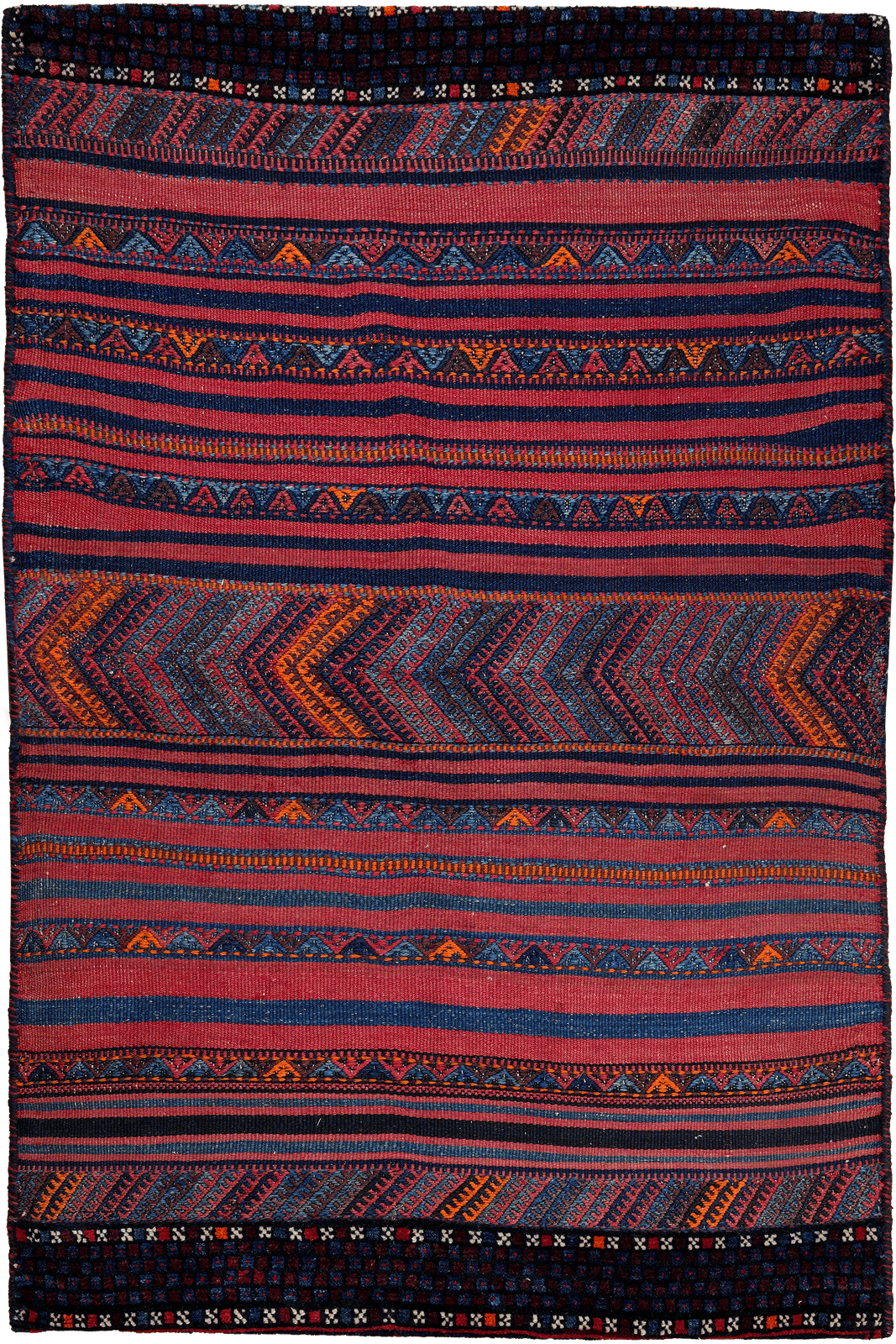 Khorjin — Handmade, 111x147 cm, Multicolor, 100% Virgin Wool | View 3