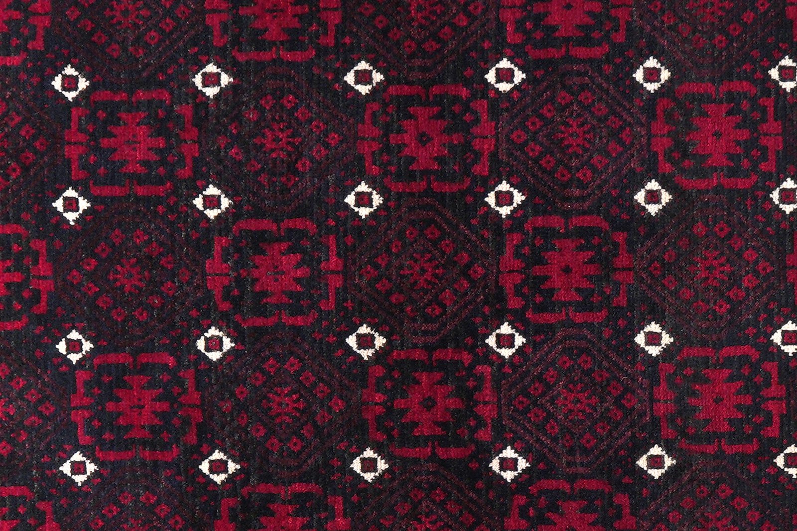 Belutch — Hand-knotted, 112x188 cm, Black, 100% Virgin Wool | View 6