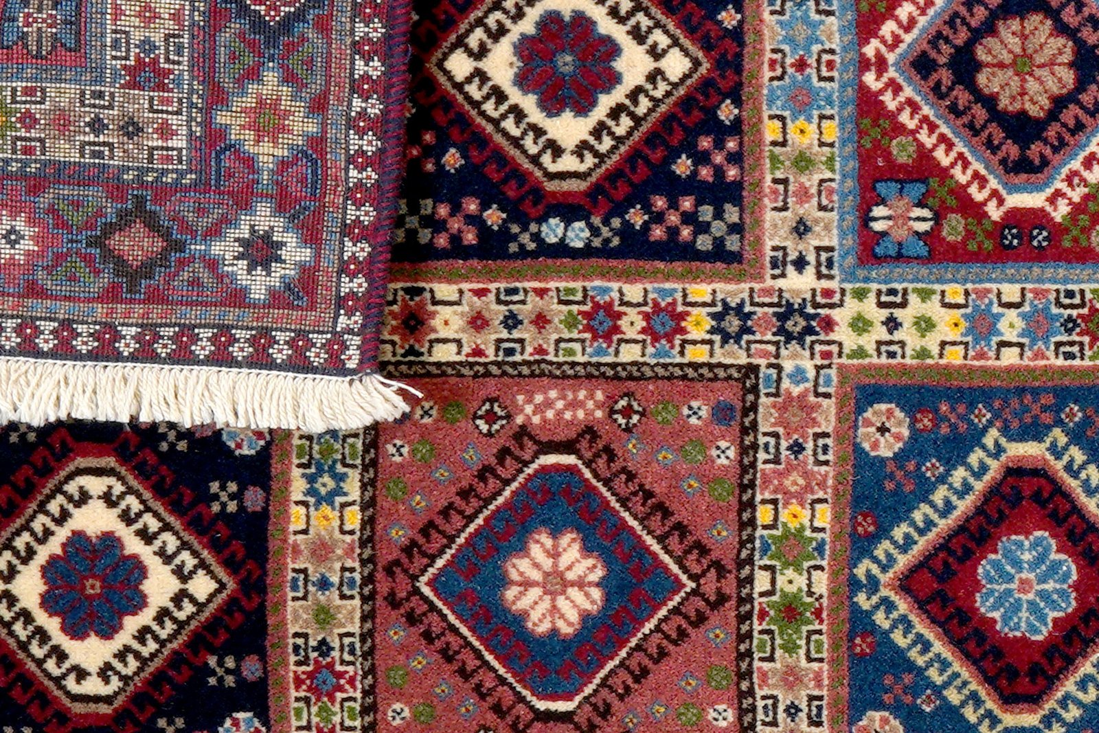 Yalameh — Hand-knotted, 81x206 cm, Multicolor, 100% Virgin Wool | View 7