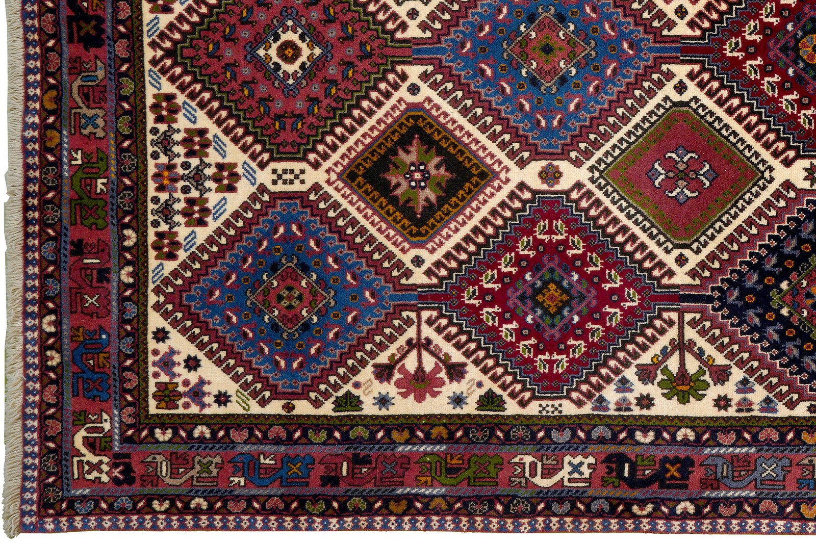 Yalameh — Hand-knotted, 151x244 cm, Multicolor, 100% Virgin Wool | View 3