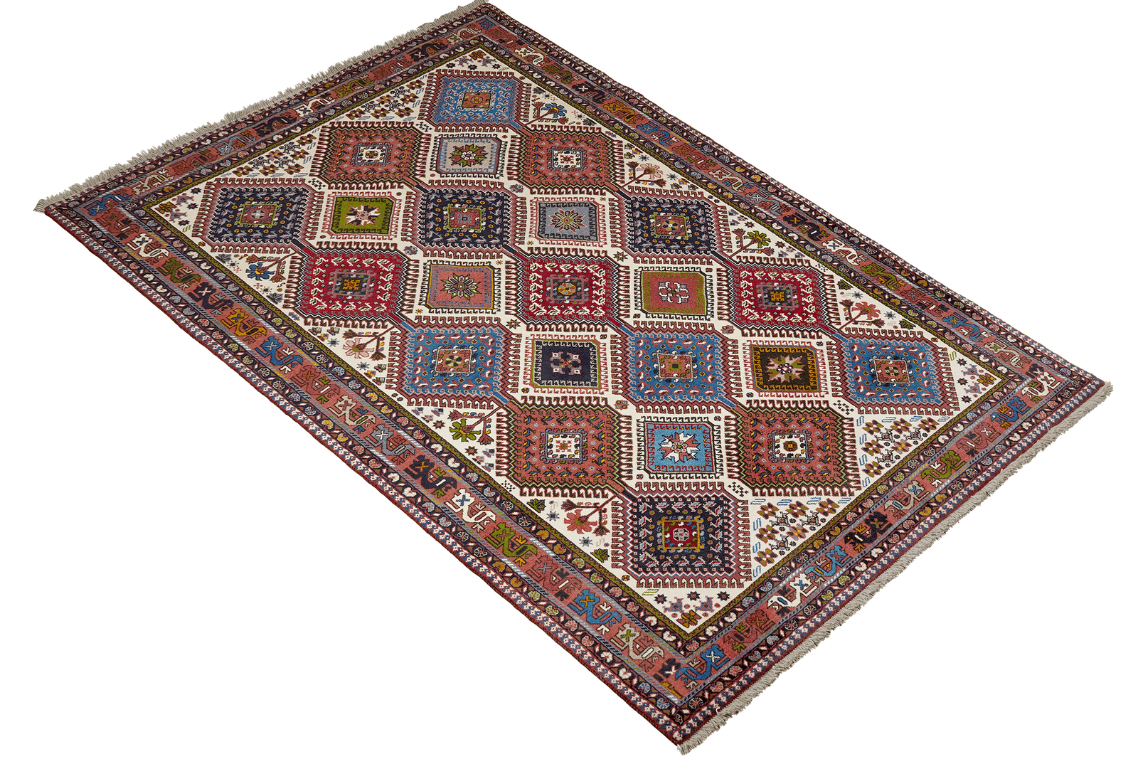 Yalameh — Hand-knotted, 151x244 cm, Multicolor, 100% Virgin Wool | View 4