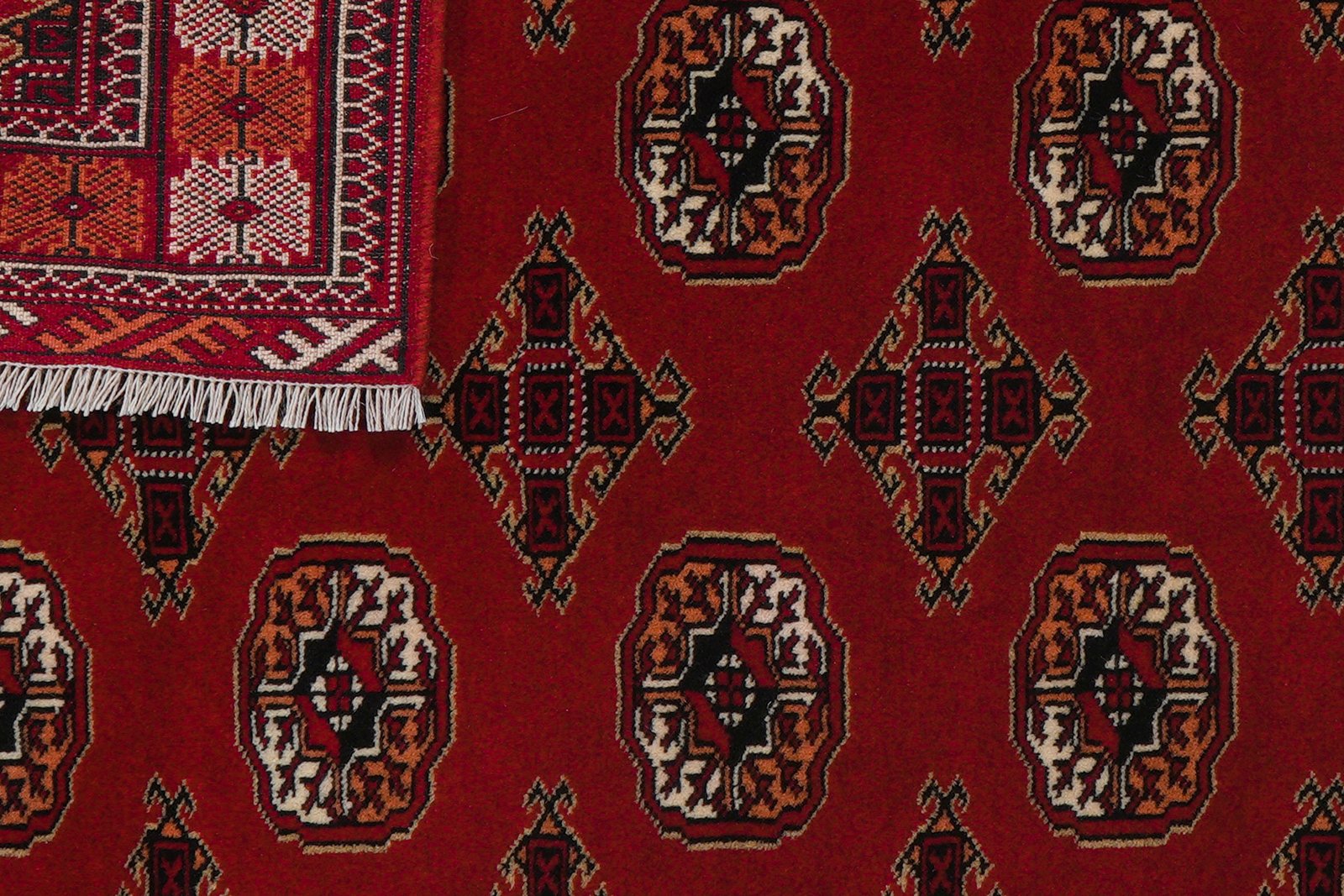 Turkman — Hand-knotted, 99x147 cm, Red, 100% Virgin Wool | View 7