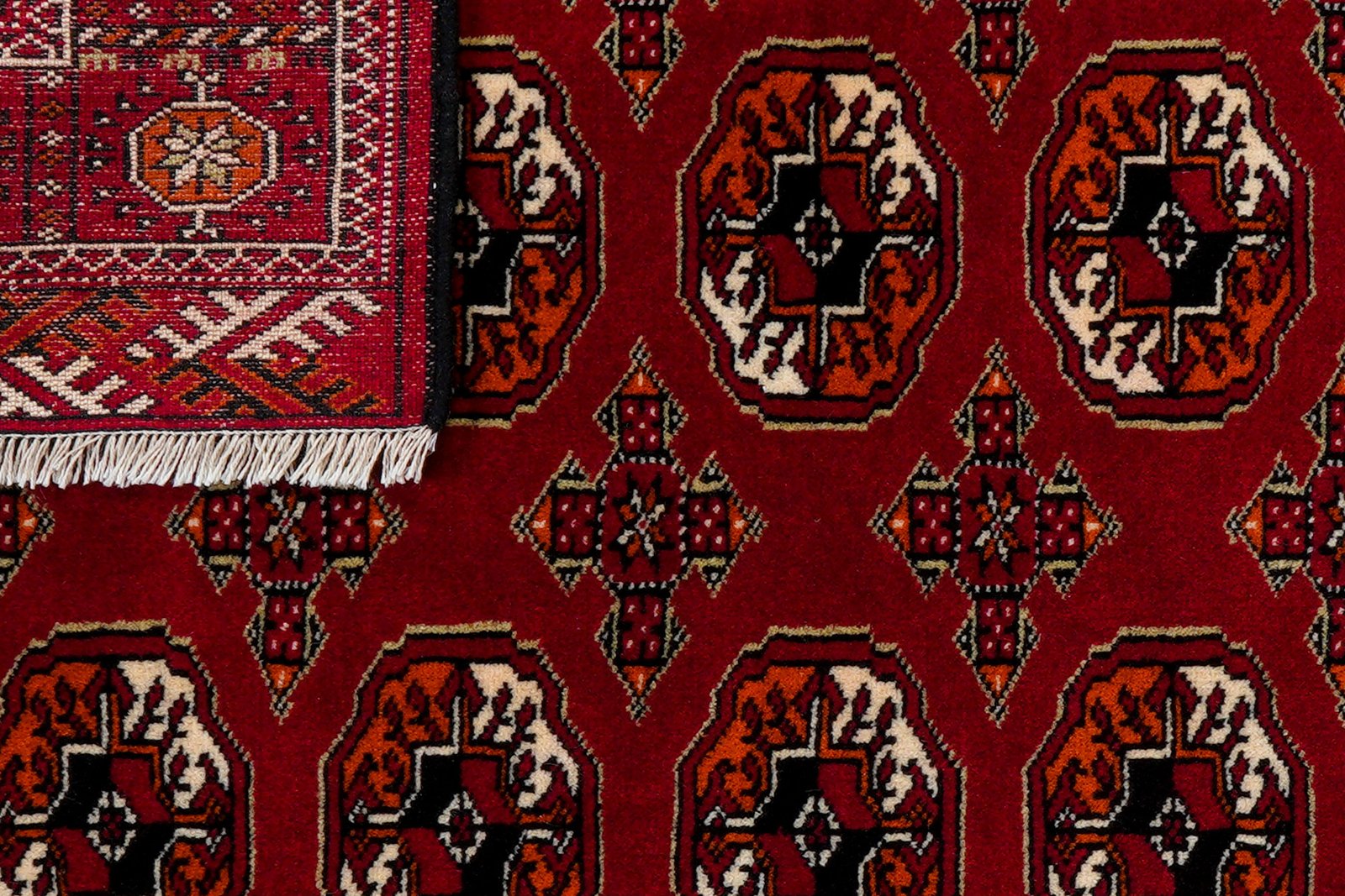Turkman — Hand-knotted, 103x150 cm, Red, 100% Virgin Wool | View 7