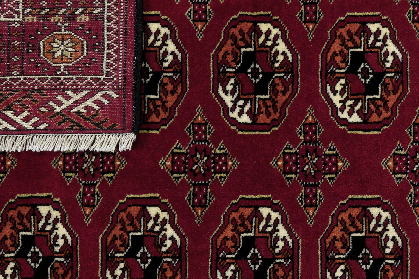 Turkman — Hand-knotted, 101x145 cm, Red, 100% Virgin Wool | View 7