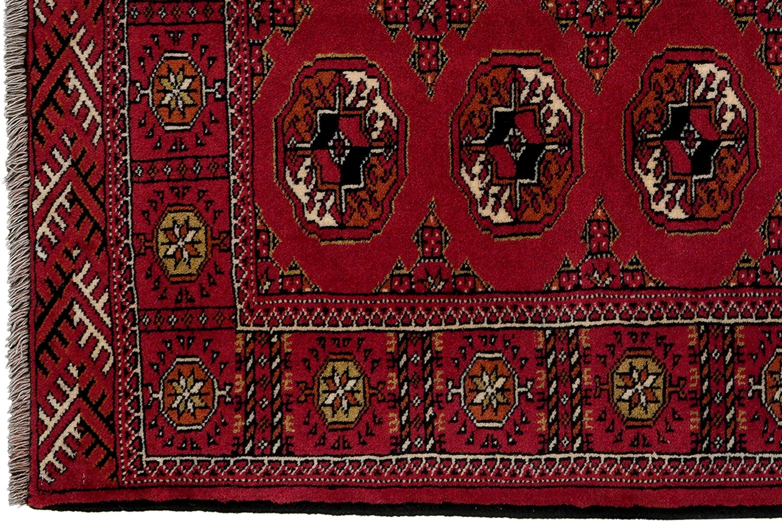 Turkman — Hand-knotted, 102x150 cm, Red, 100% Virgin Wool | View 3