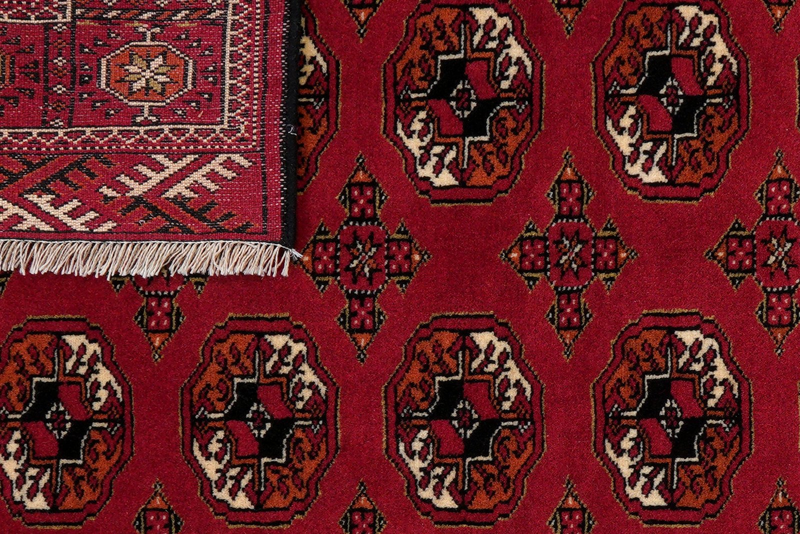 Turkman — Hand-knotted, 102x150 cm, Red, 100% Virgin Wool | View 7