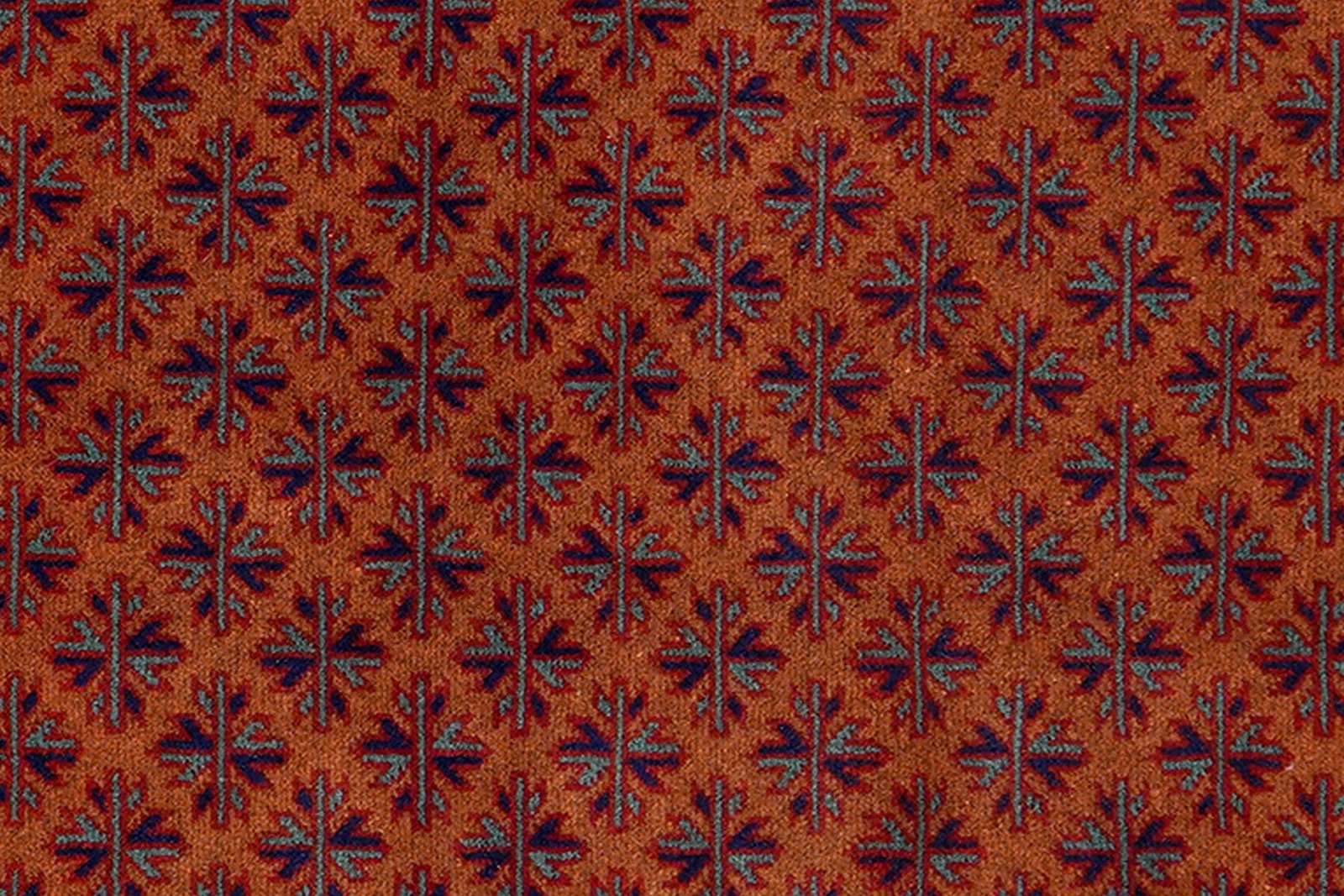 Turkman — Hand-knotted, 132x187 cm, Red, 100% Virgin Wool | View 6