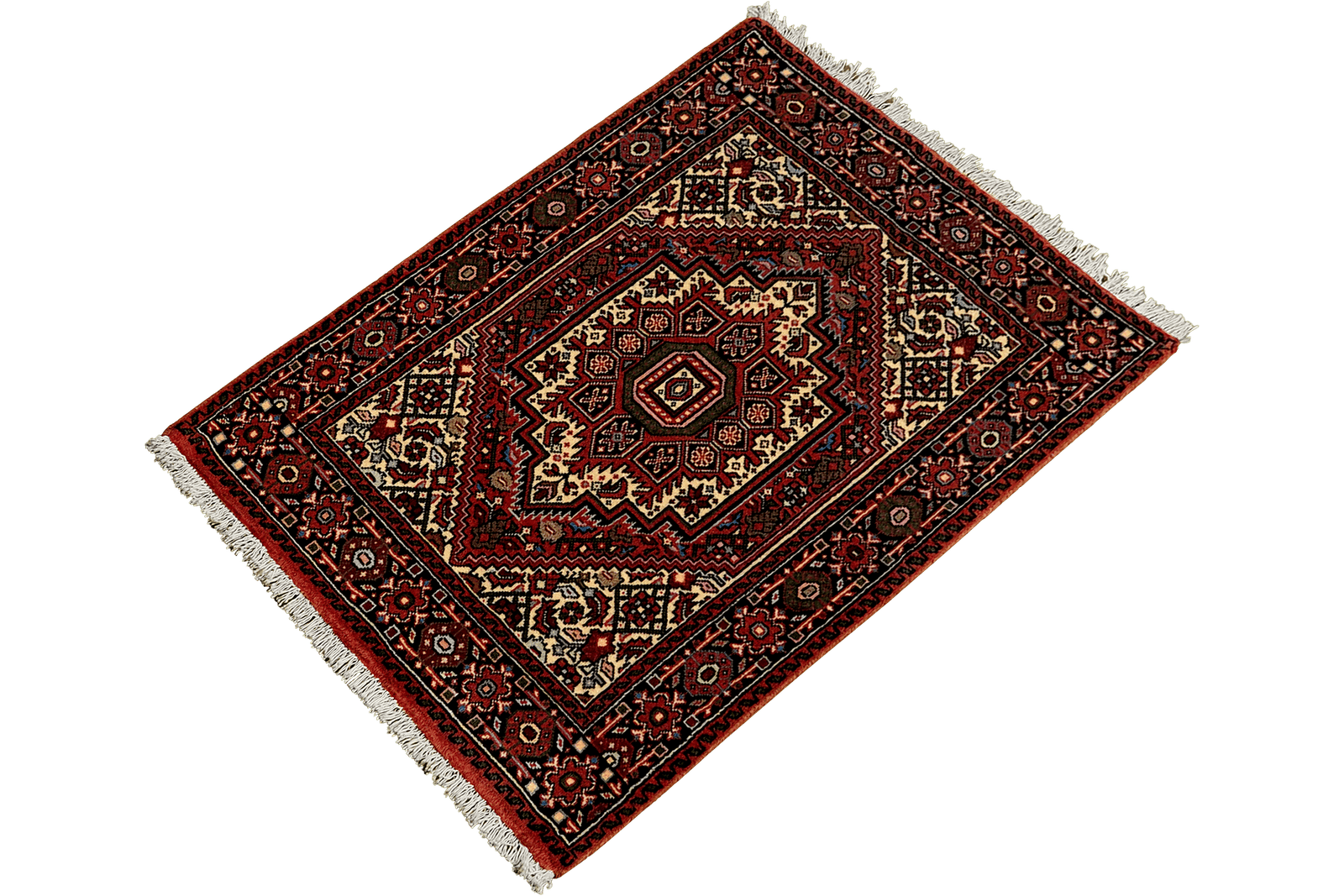 Goltuk — Hand-knotted, 64x102 cm, Red, 100% Virgin Wool | View 5
