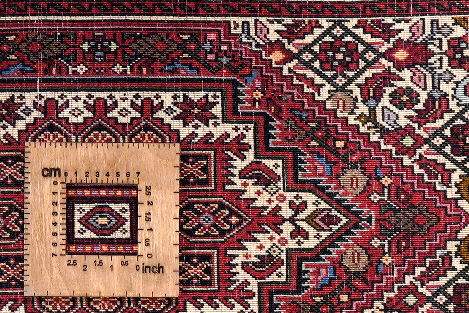 Goltuk — Hand-knotted, 64x102 cm, Red, 100% Virgin Wool | View 8