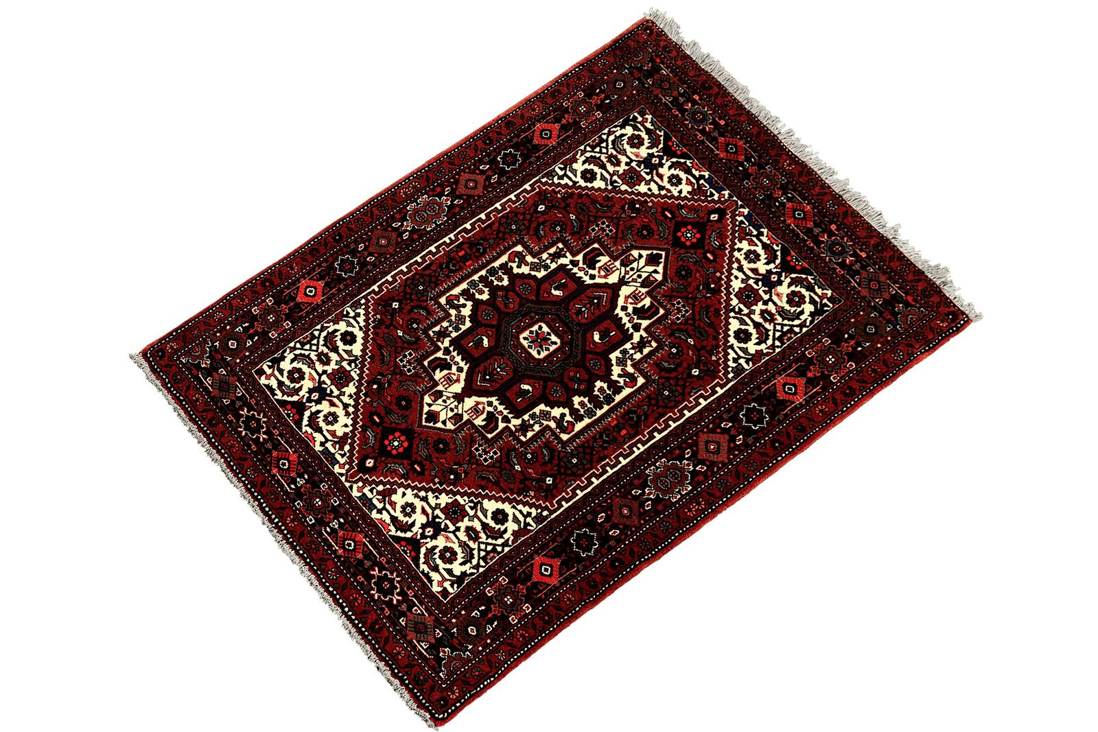 Goltuk — Hand-knotted, 75x129 cm, Red, 100% Virgin Wool | View 5