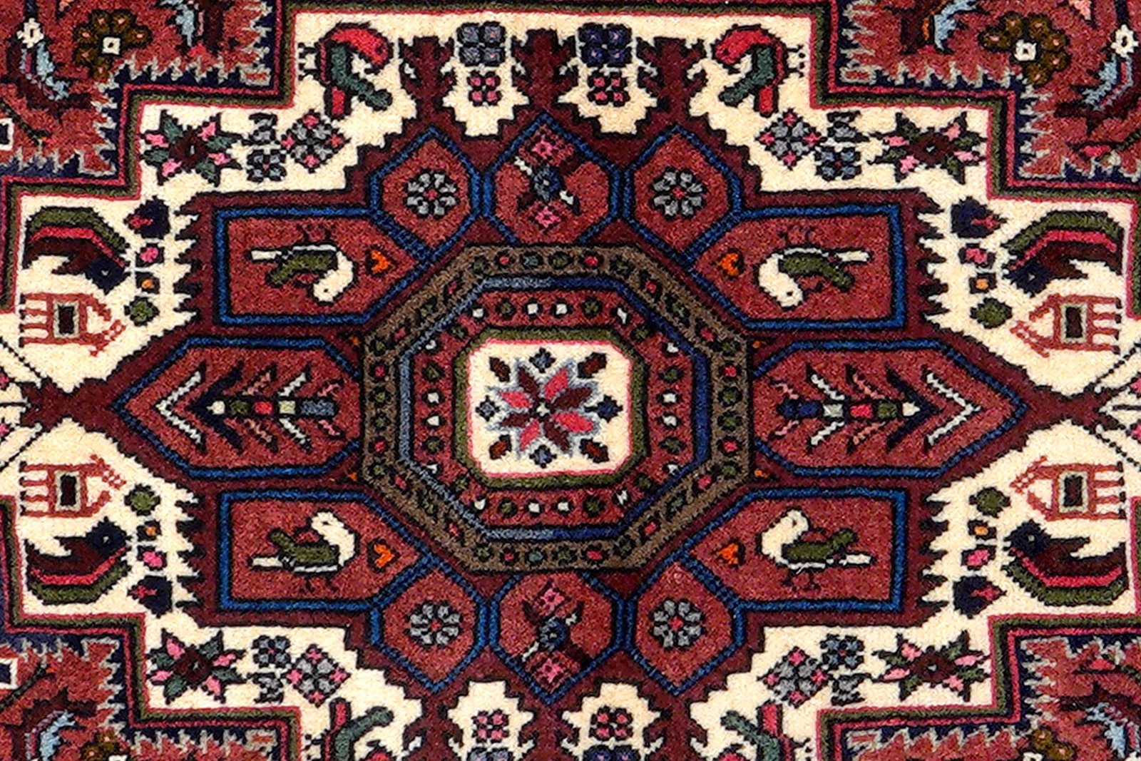 Goltuk — Hand-knotted, 75x129 cm, Red, 100% Virgin Wool | View 6