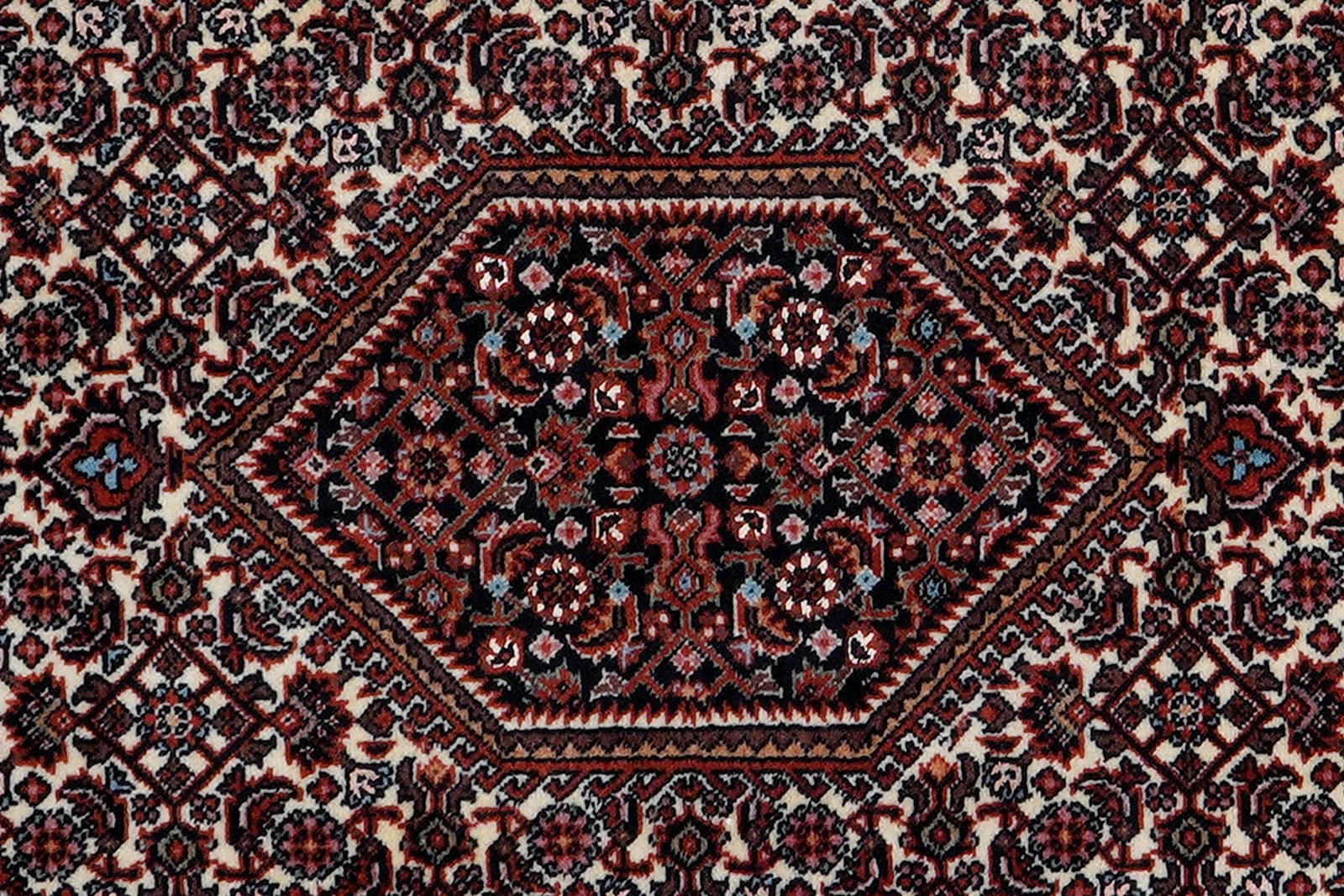 Bidjar Bookan — Hand-knotted, 72x146 cm, Brown, 95% Schurwolle, 5% Seide | View 6
