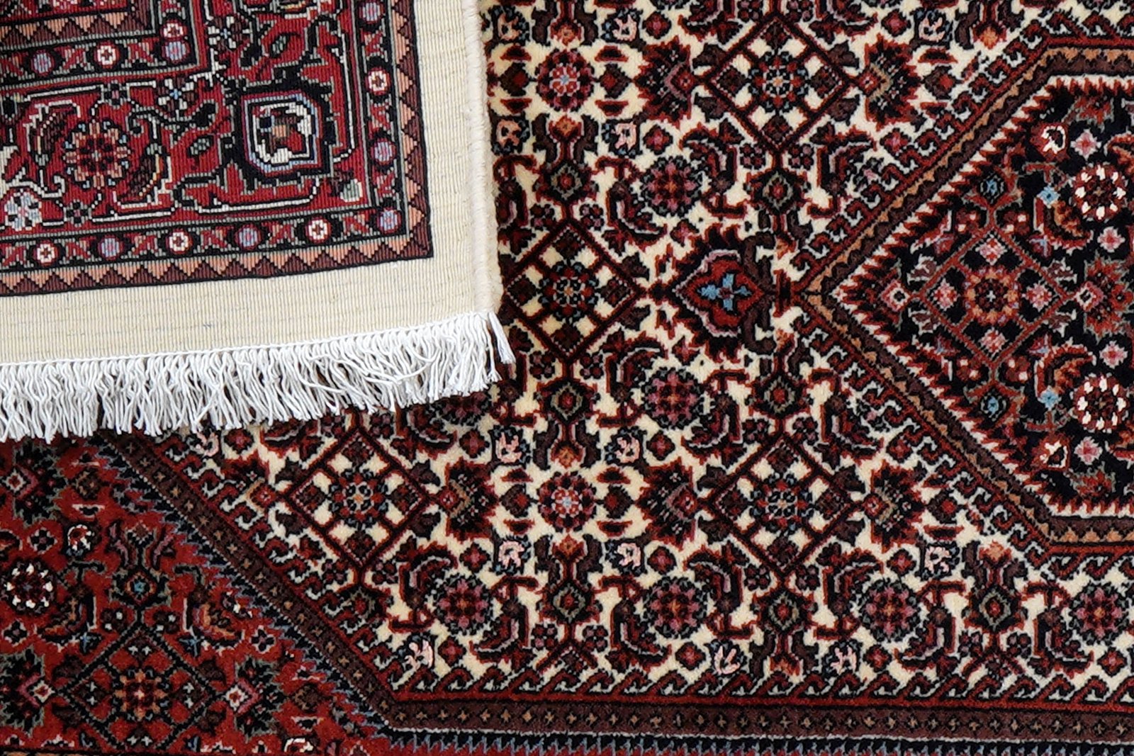 Bidjar Bookan — Hand-knotted, 72x146 cm, Brown, 95% Schurwolle, 5% Seide | View 7