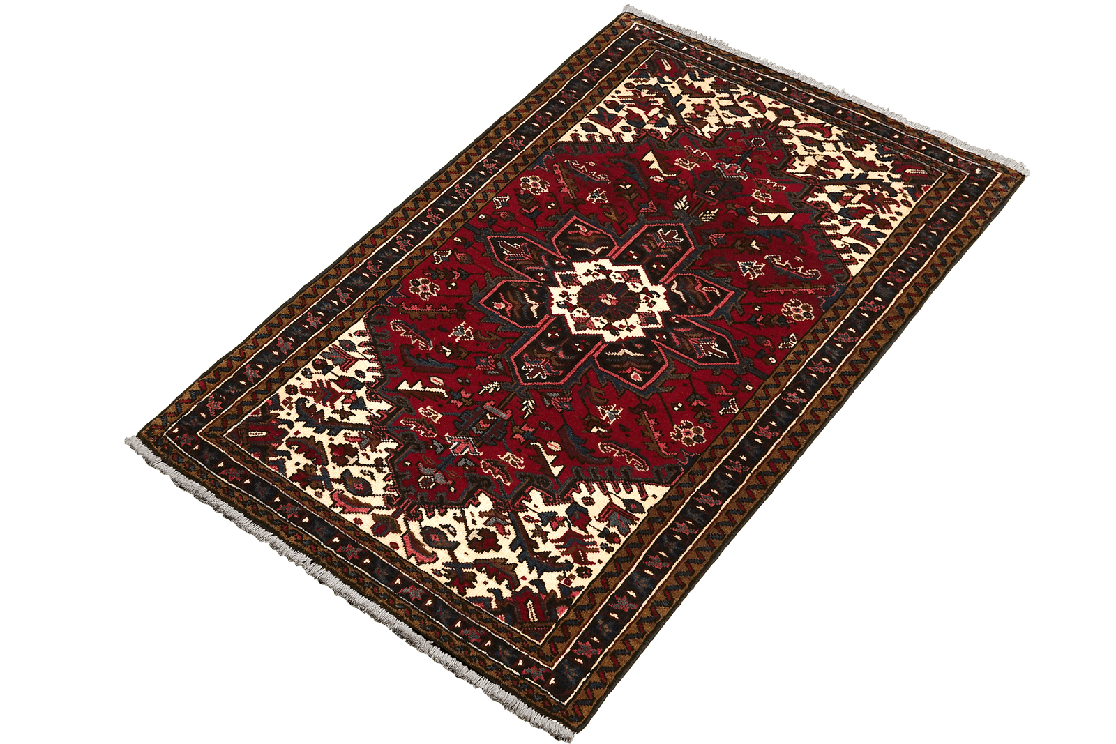 Mehrewan — Hand-knotted, 94x153 cm, Red, 100% Virgin Wool | View 5