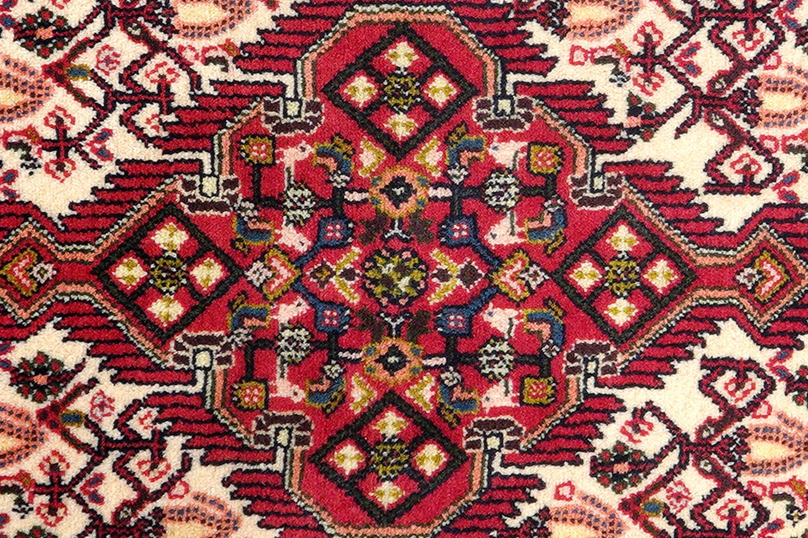 Assadabad — Hand-knotted, 75x195 cm, Beige, 100% Virgin Wool | View 6