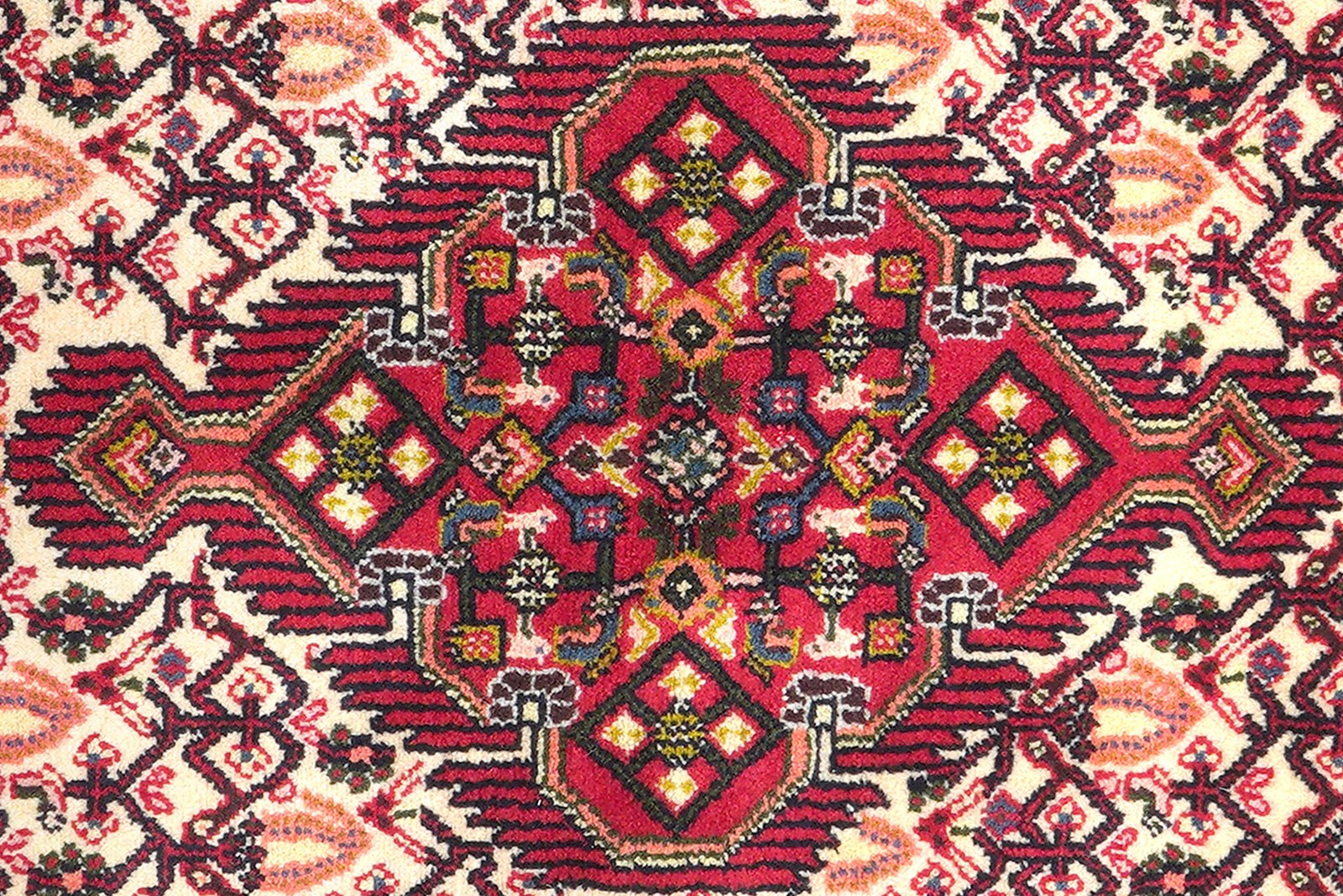 Assadabad — Hand-knotted, 81x195 cm, Multicolor, 100% Virgin Wool | View 6