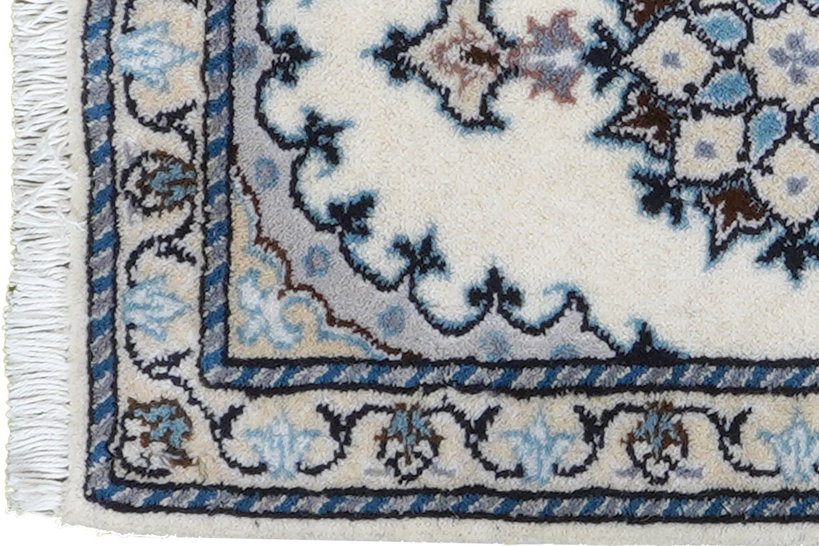 Nain 12La — Hand-knotted, 39x59 cm, Beige, 100% Virgin Wool | View 3