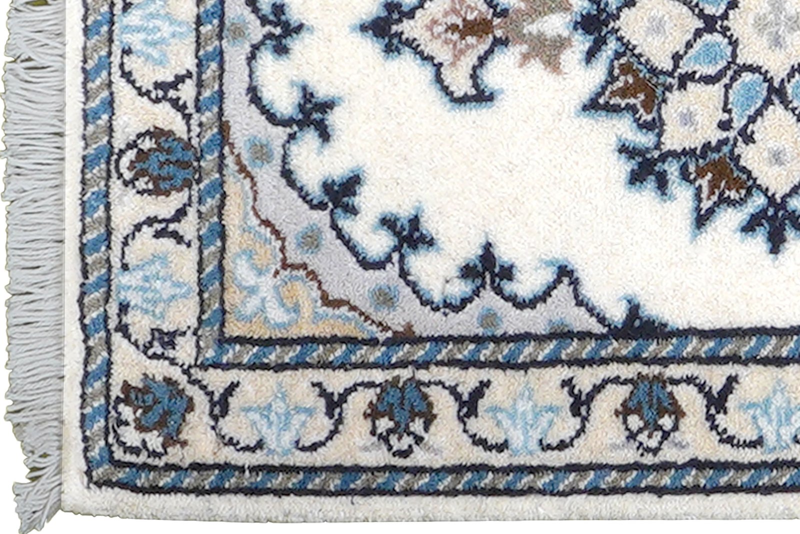 Nain 12La — Hand-knotted, 39x58 cm, Beige, 100% Virgin Wool | View 3