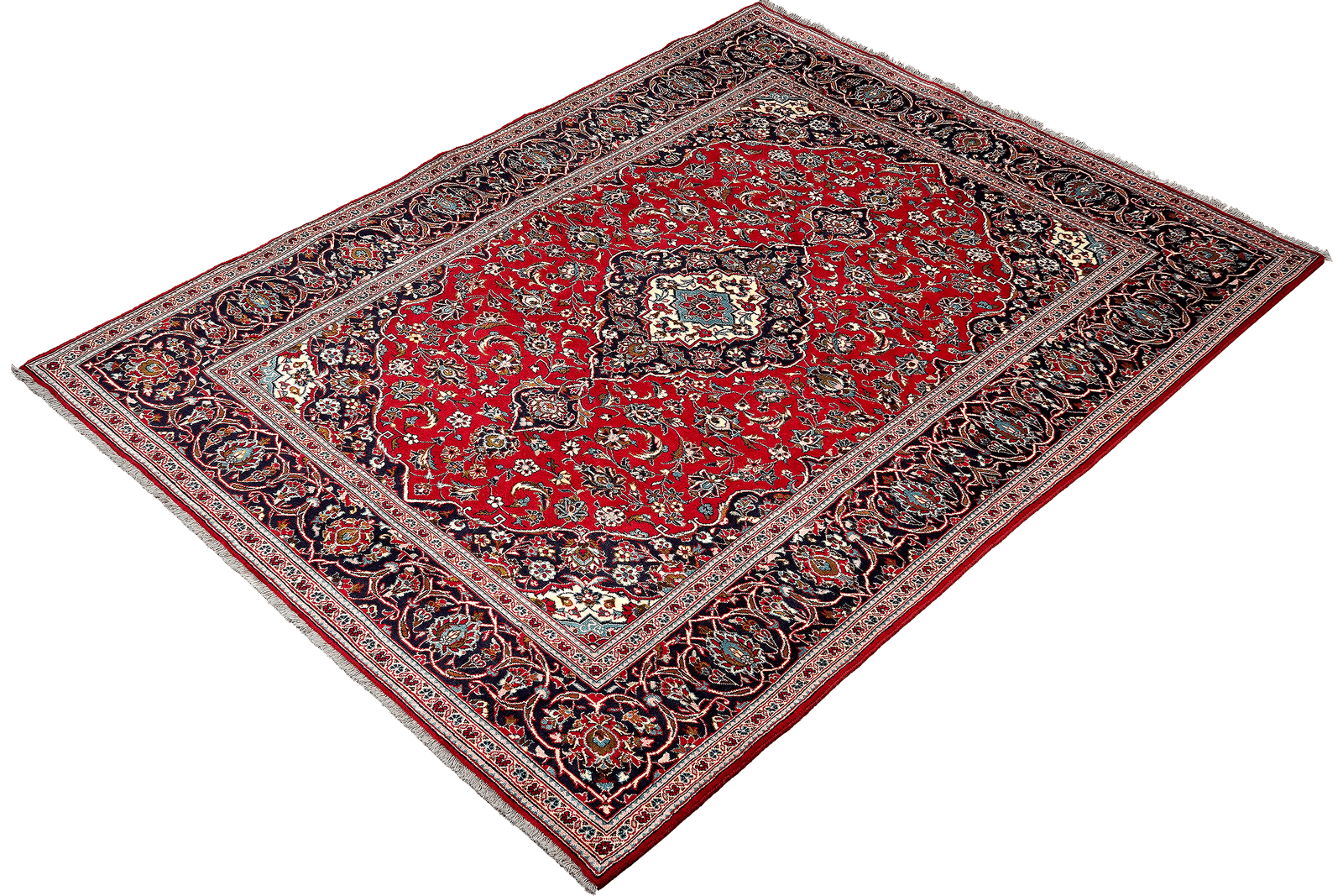 Ardakan — Hand-knotted, 204x284 cm, Red, 100% Virgin Wool | View 5