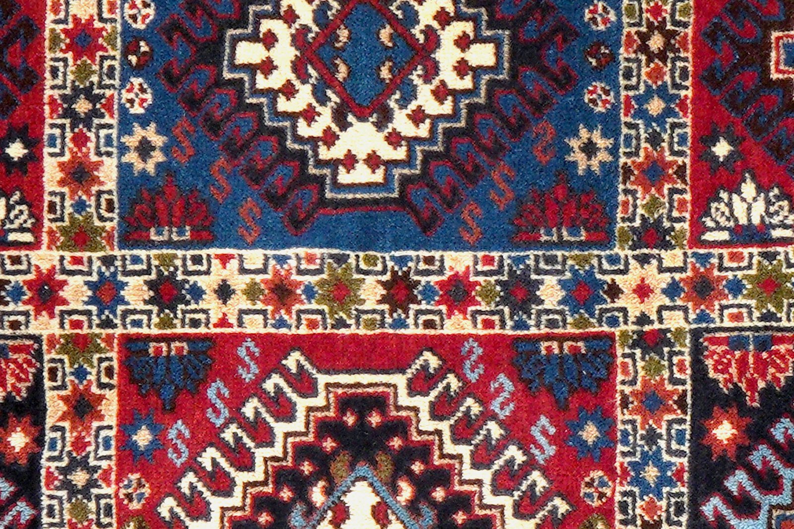 Yalameh — Hand-knotted, 83x123 cm, Multicolor, 100% Virgin Wool | View 6