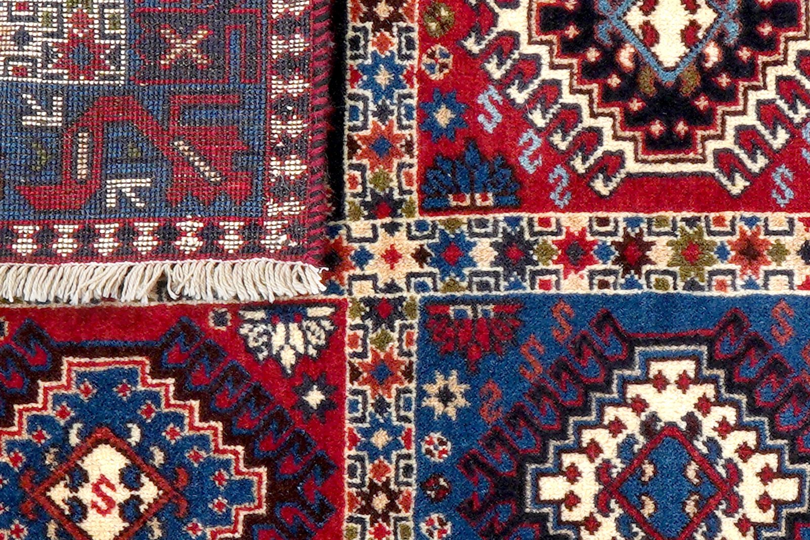 Yalameh — Hand-knotted, 83x123 cm, Multicolor, 100% Virgin Wool | View 7
