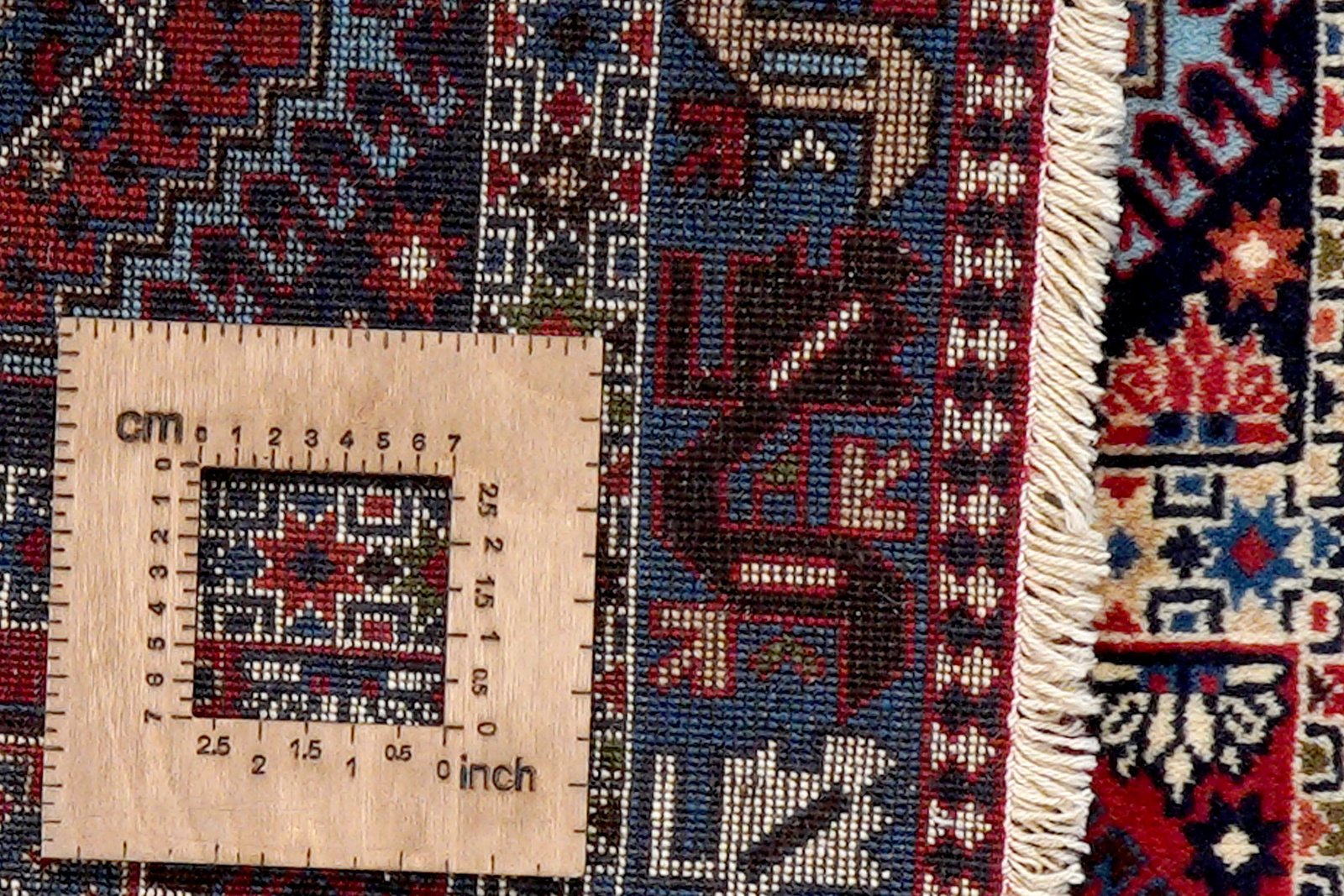 Yalameh — Hand-knotted, 83x123 cm, Multicolor, 100% Virgin Wool | View 8