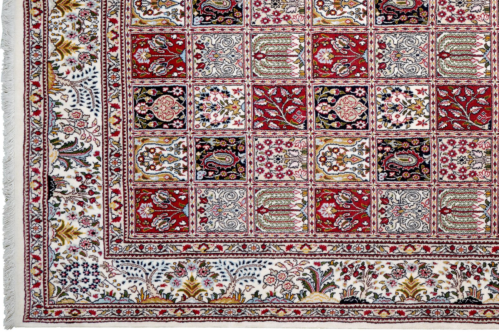 Moud Felder — Hand-knotted, 194x292 cm, Multicolor, 100% Virgin Wool | View 3
