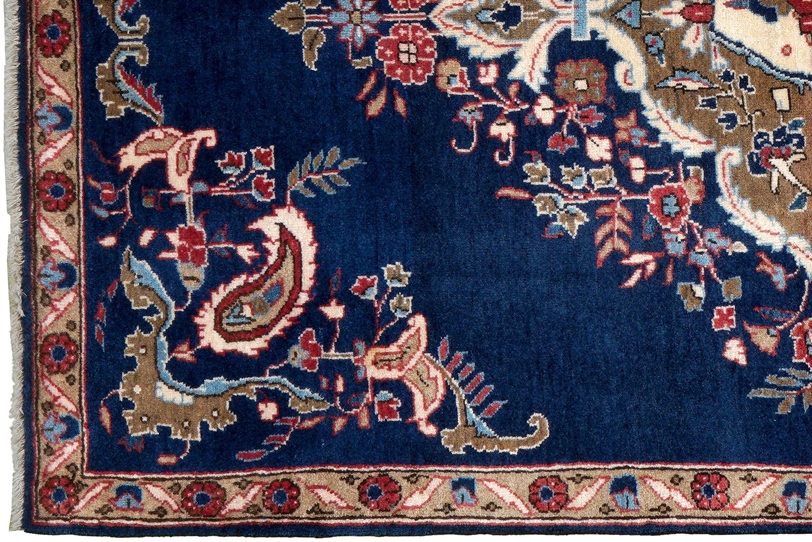 Shahreza — Hand-knotted, 106x171 cm, Blue, 100% Virgin Wool | View 3